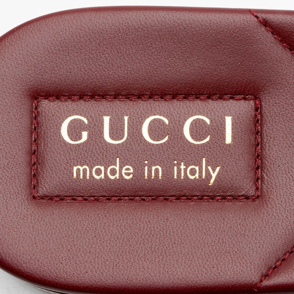 Gucci Embroidered Logo Web Slide Sandals - Size 9 / 39 - Picture 8 of 8